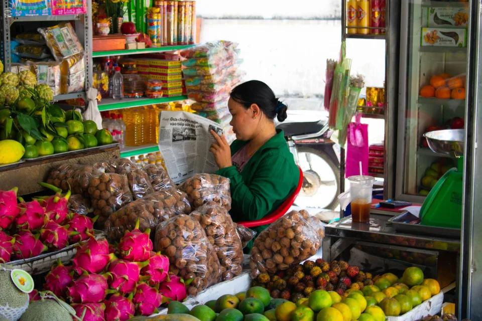 Kệ hàng mới xếp tại Anh Khánh Khôi